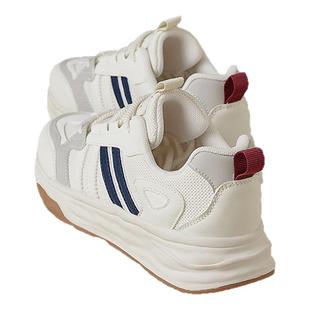 达芙妮厚底芭蕾德训鞋女2026春季新款休闲板鞋不累脚运动小白鞋子