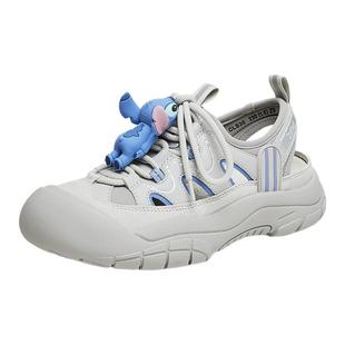 【35码】包头凉鞋合集百丽集团品牌女鞋2025夏新款时尚后空凉拖鞋