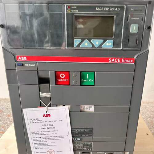 议价ABB框架万能断路器SACE E4S4000 R4000 PR122/P-LSIG WMP 3P