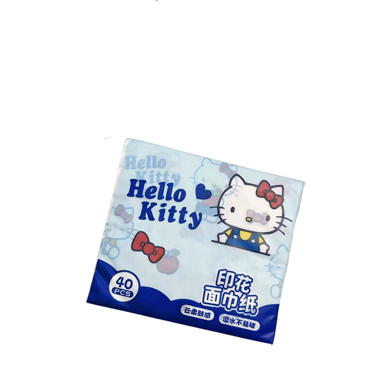 kt猫印花纸巾便携小包抽纸学生