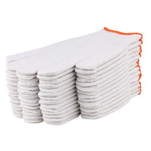 棉线劳保手套工作耐磨加厚动男工地干活秋冬透气尼龙防滑棉纱灵活