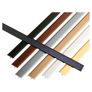 铝合金T型压条t字条收边条瓷砖钛金条背景墙木门卡条吊顶装饰线条