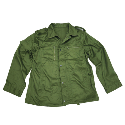 87款军绿色涤卡作训工装单上衣