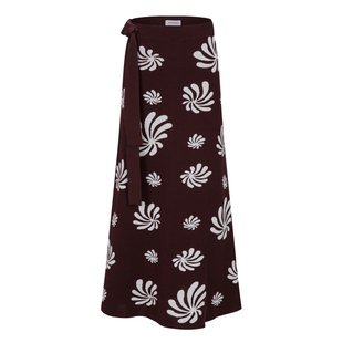 CNNAKUPENDA风旅日记钩针上衣&热带时差半裙度假风复古百搭提花