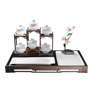 酒店帝王蟹三部曲餐具三吃松叶蟹创意盘子特色大龙虾专用盘帝皇蟹