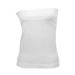 黑色加绒抹胸打底小背心女2025新款内搭修身一体绒性感裹胸上衣女