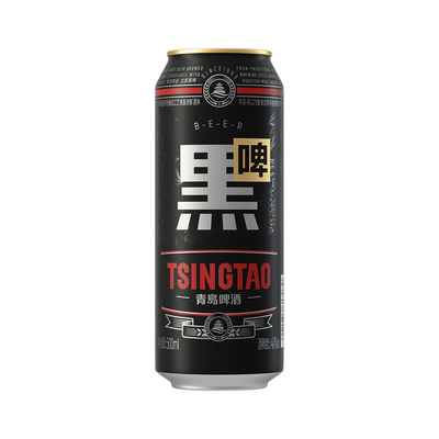 青岛啤酒黑啤500ml*12听整箱包邮