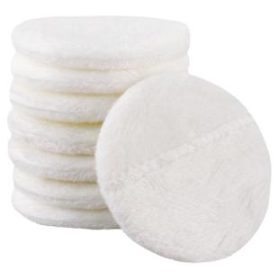 贝因爱婴儿爽身粉粉扑痱子粉丝带手套式大号加厚纯棉新生宝宝专用