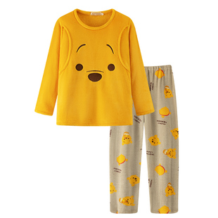 加厚珊瑚绒月子服秋冬季产后1月份2哺乳孕妇睡衣冬天产妇喂奶坐月