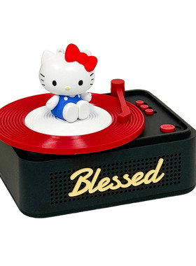 创意礼物Kitty小幸运唱片机音响