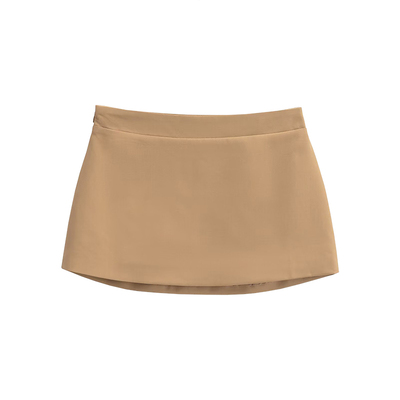 低腰带安全裤防走光西装半身裙