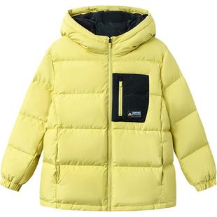 巴拉巴拉儿童羽绒服男童女童中长款外套冬季新款童装大童宝宝加厚