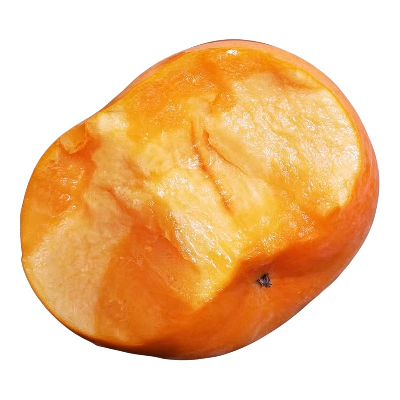 云南保山脆柿现摘皮薄肉厚鲜脆