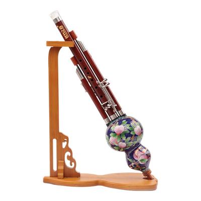 丝竹之音葫芦丝支架挂架可挂1把葫芦丝可倒放设计