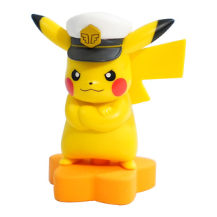 百茂宝可梦船长皮卡丘办公室桌面摆件2025新款潮玩手办家居装饰品