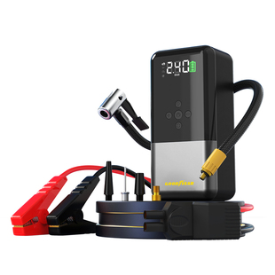 固特异S3搭电宝汽车应急启动电源充气泵一体机强启动电瓶打火神器