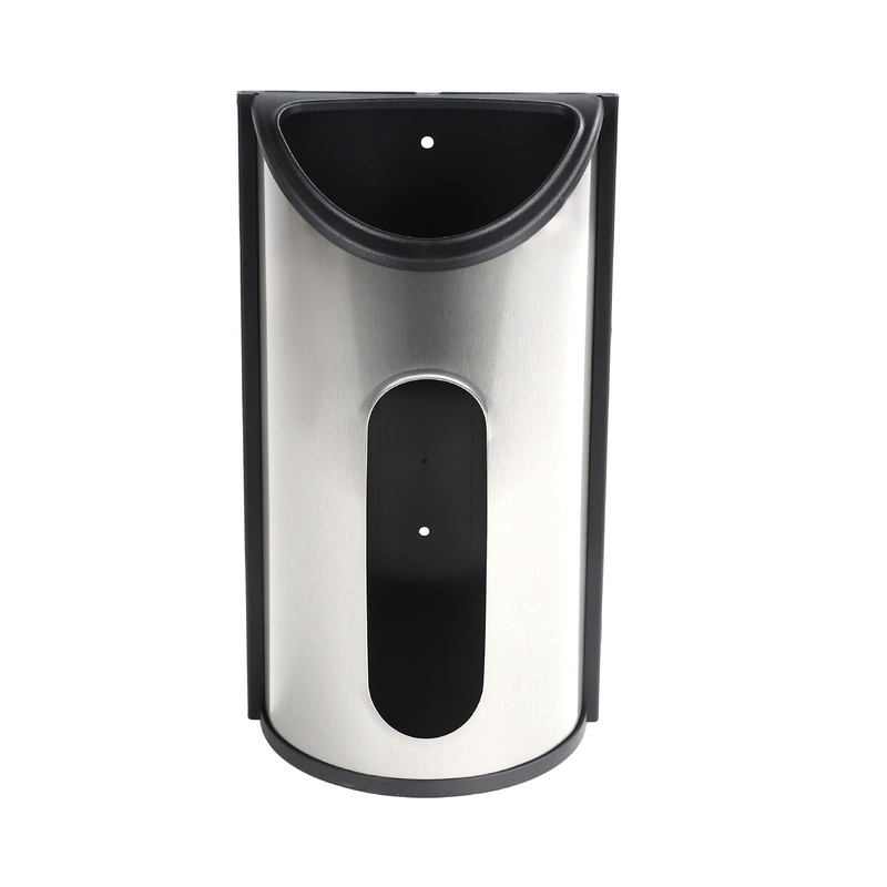 新品 创意厨房垃圾袋收纳盒 塑料袋购物袋收纳盒挂壁式收纳架一件