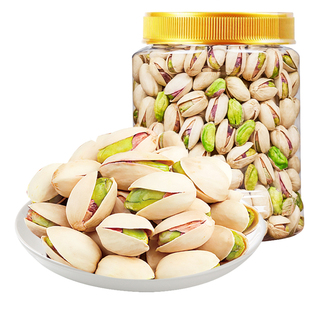 原味开心果2025新货罐装盐焗进口特大颗粒开心果仁坚果孕妇零食品