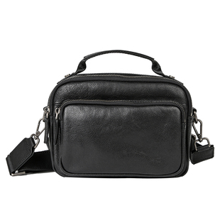 古造真皮男士单肩包植鞣头层牛皮大容量斜挎包通勤包手提包小方包