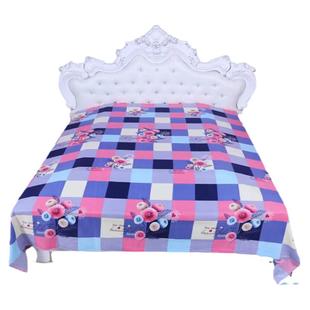 宽幅2米3大花布料清仓处理做炕单磨毛床单被套四件套床品大块布头