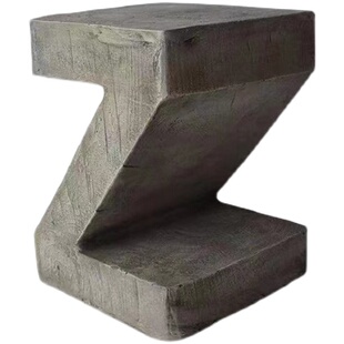 嘻物所极简约艺术设计边几客厅茶几北欧复古咖啡馆工业风侘寂沙发