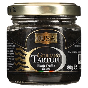 意大利进口欧萨黑松露味调味酱80g家用意面披萨黑菌酱西餐调料商