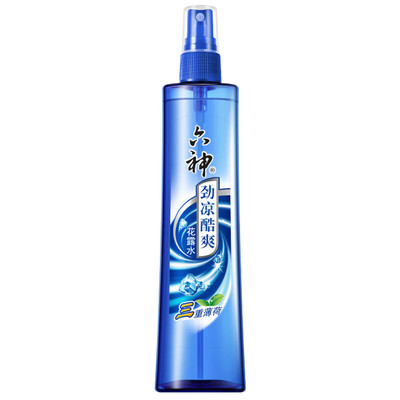 六神劲凉酷爽花露水180ml清凉喷雾学生宿舍开学军训正品