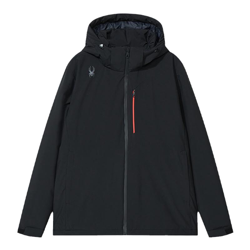 SPYDER蜘蛛新品男子TRAINING棉服戶外保暖連帽棉衣23MF247M
