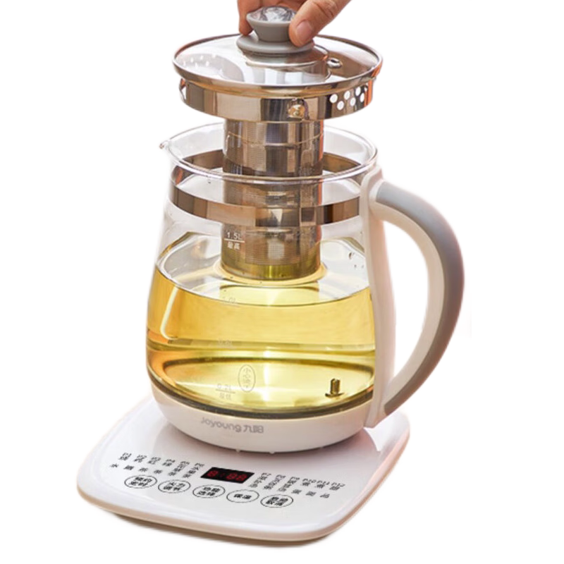 九阳养生壶花茶壶可拆卸茶篮