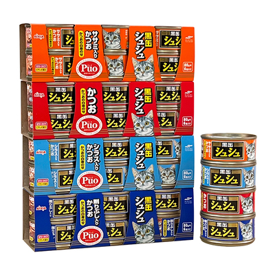 贝多芬宠物/Aixia爱喜雅咻咻黑罐猫罐头黑缶猫罐湿粮幼猫80g