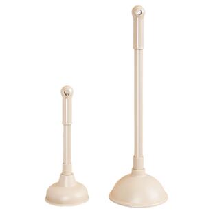 马桶疏通器皮搋子家用厨房通下水管道专用工具厕所吸马桶堵塞奶白