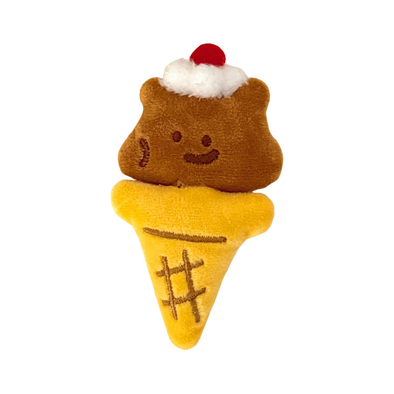 美食毛绒公仔胸针背包钥匙扣挂件