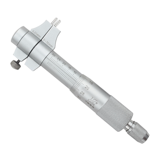 桂林桂量内测千分尺两点式内径千分尺高精度内孔测量工具机械螺旋