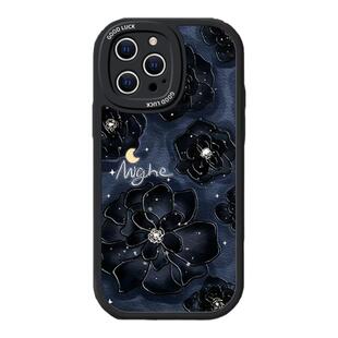 适用苹果15手机壳新款14plus高级感山茶花13全包防摔12硅胶小众11promax不会撞壳iphonexr带挂绳硅胶保护套女