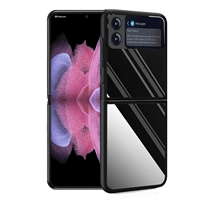 Samsung, GalaxyZFlip3, глянцево-черный GalaxyF7110 из нержавеющей стали, защита при падении