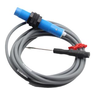 M12电容式接近开关 圆柱型塑料壳非金属检测开关传感器距离可调节