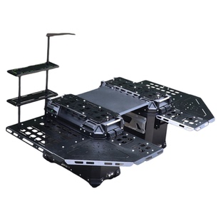 适用雅马哈KTM本田宝马无极边箱 摩托车多功能拓展行李箱摩旅户外