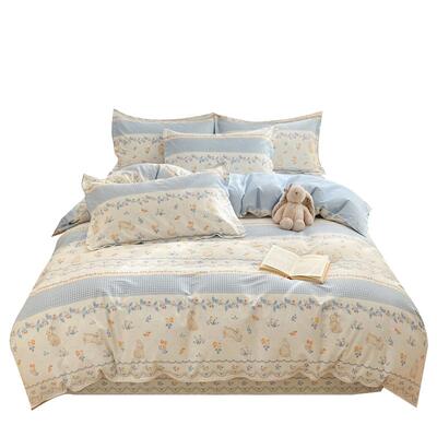 无印良品新疆棉被套全棉纯棉