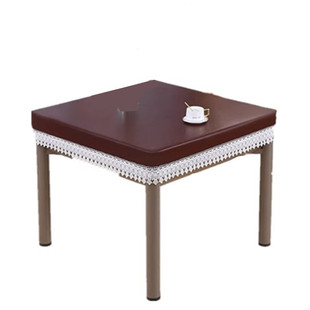 皮桌布防水防油防烫免洗餐桌茶几取暖桌电炉罩套加厚家用麻将桌罩