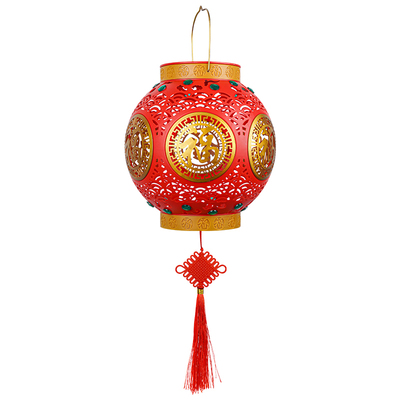 太阳能户外红灯笼春节新年福字灯