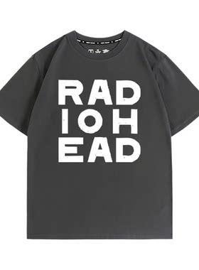 radiohead电台司令乐队爱德华诺顿同款短袖T恤衫纯棉上衣夏男百搭