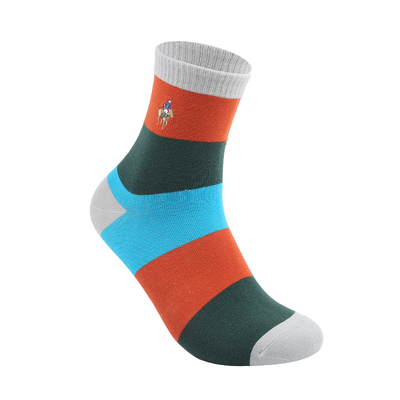 polo秋冬季纯棉中筒袜男休闲防臭