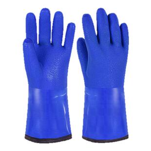 防寒手套杀鱼专用防冻防水加厚冰库防寒保暖耐磨厨房工作劳保冬季