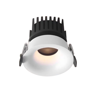 全光谱无边框护眼筒灯小山丘嵌入式客厅家用防眩筒射灯无主灯