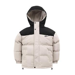 回力童装儿童棉服男童棉袄2025冬季新款加厚冬装中大童冲锋衣外套