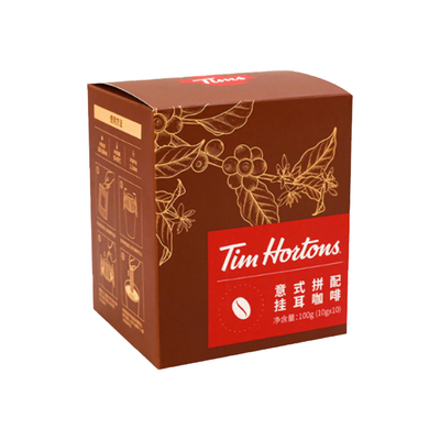 Tims意式拼配挂耳咖啡门店同款