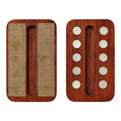 实木推牌强磁解压玩具