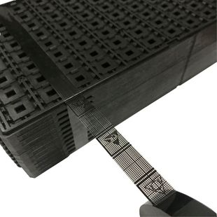 防静电托盘网格黑色胶带单面胶纸长36米ic芯片周转警示tray盘专用