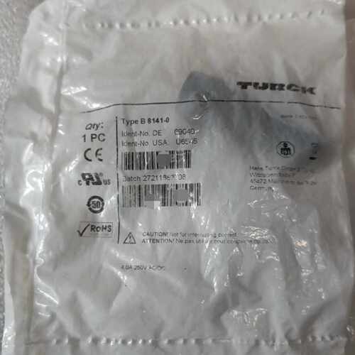 溢价-图尔克TURCK 连接器B 8141-0  6