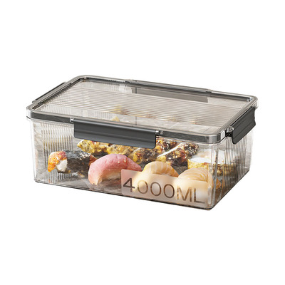 食品级PET材质冷冻冰箱保鲜盒